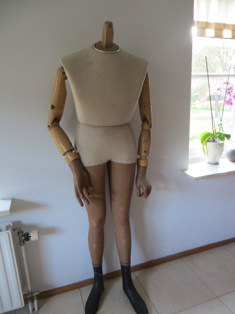 Vintage etalagepop, Ophalen, Gebruikt, Paspop
