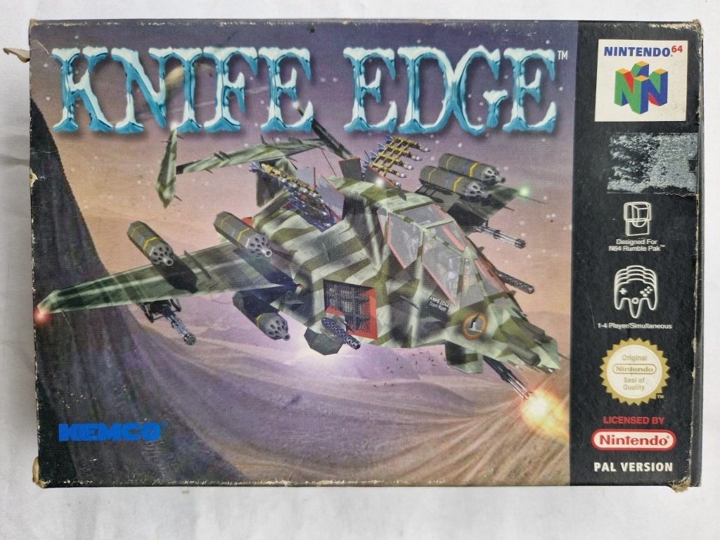 KNIFE EDGE, Gebruikt, 1 speler, Racen en Vliegen, Ophalen of Verzenden