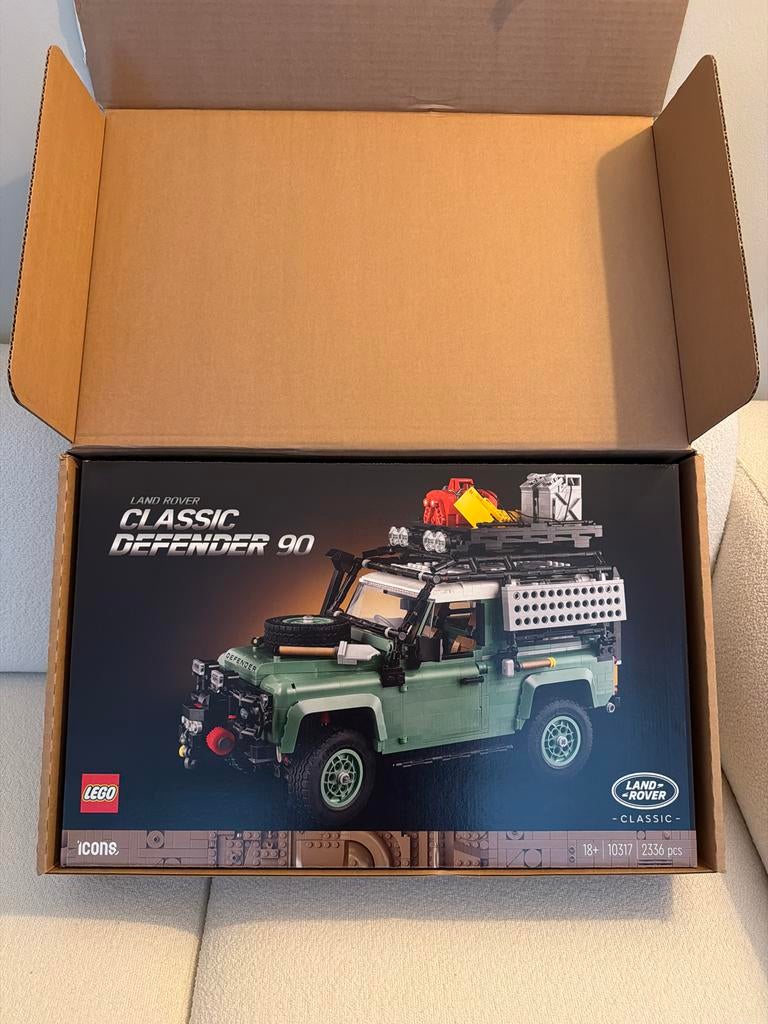 Lego Land Rover Classic Defender 90 10317 nieuw in doos, Ophalen, Lego, Nieuw, Inclusief doos