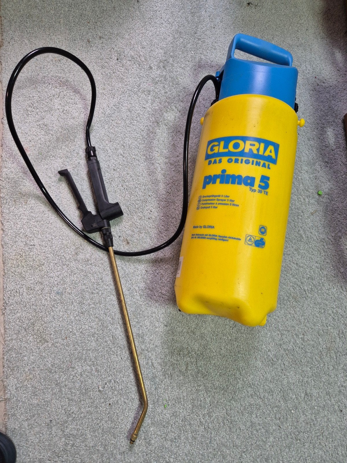 Gloria Prima 5 Drukspuit - Zo goed als nieuw, Tuin en Terras, Ophalen of Verzenden, Zo goed als nieuw, Handsproeier