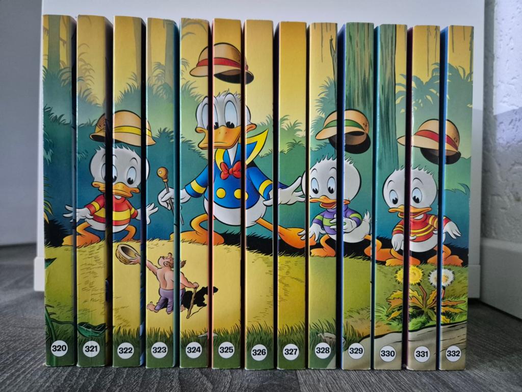 5 complete series Donald duck pockets, vraagprijs vanaf, Boeken, Complete serie of reeks, Ophalen of Verzenden, Gelezen