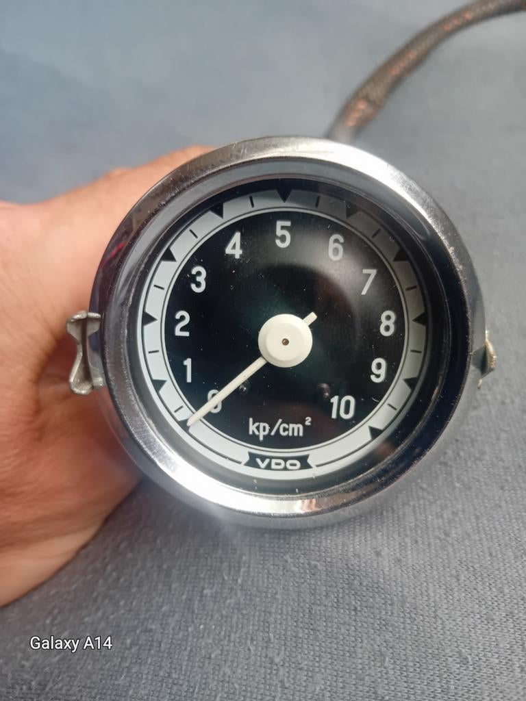 VDO.  09/19/6  Oliedrukmeter, Ophalen of Verzenden