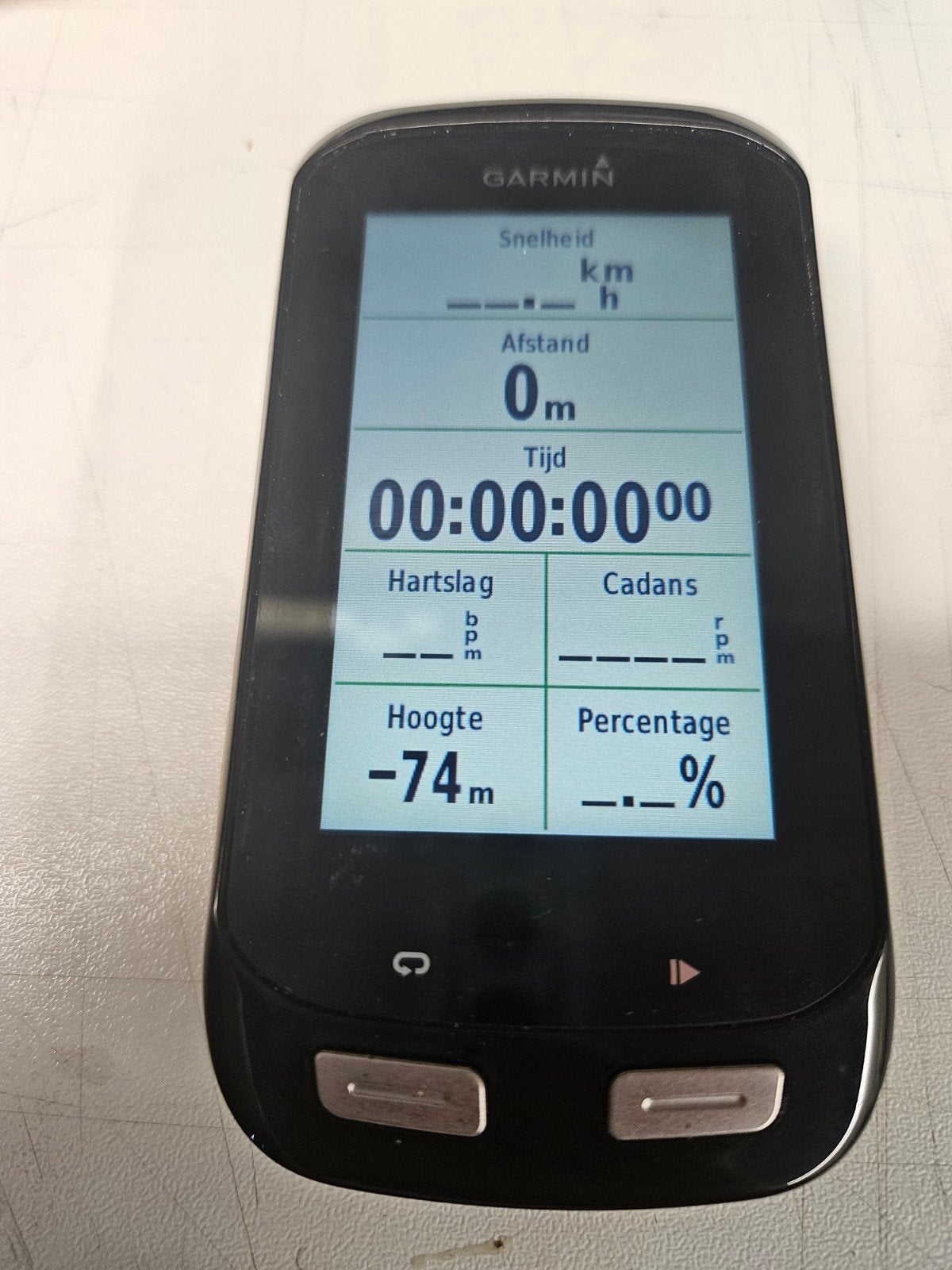 Garmin Edge 1000 fietscomputer met GPS, Fietsen en Brommers, Fietsaccessoires | Fietscomputers, Ophalen of Verzenden, Draadloos