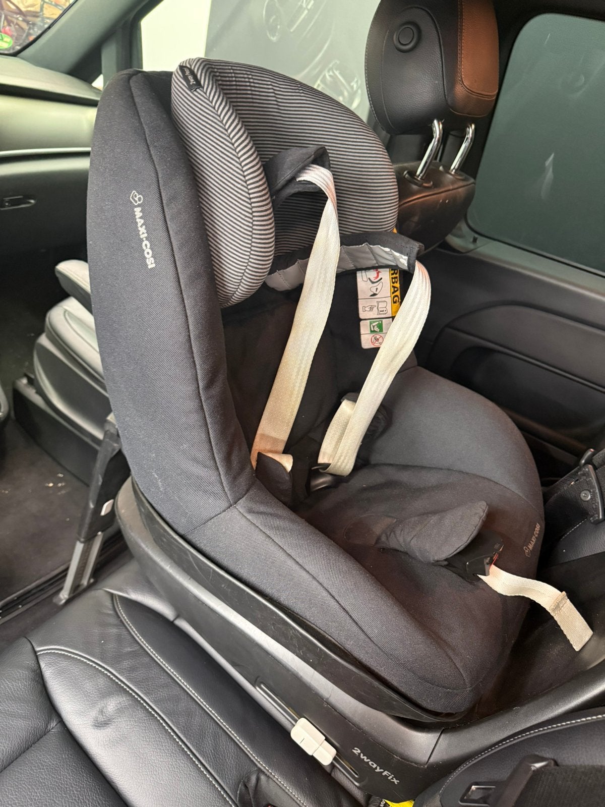 MaxiCosi Isofix groep 1 stoel met base, Gebruikt, 9 t/m 18 kg, Ophalen of Verzenden, Isofix