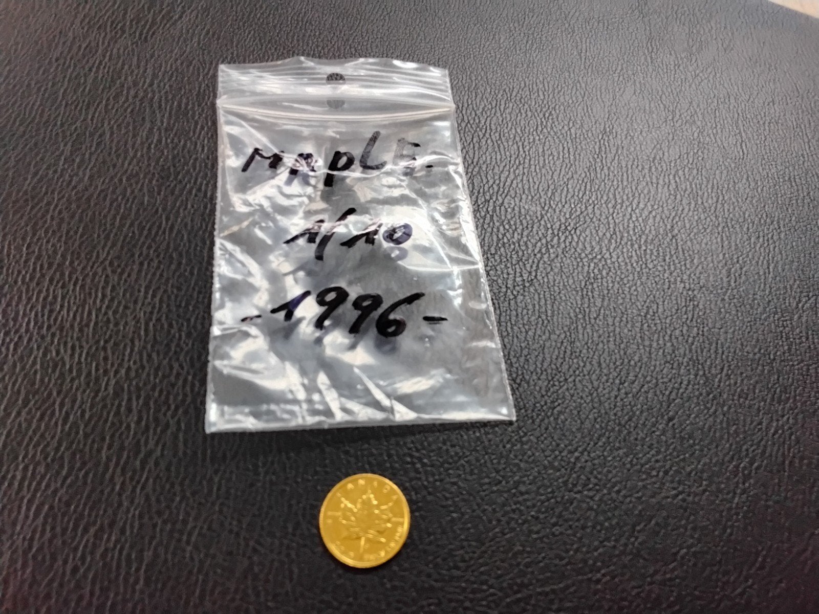 1/10 ounce Gouden Maple Leaf 1996, Ophalen of Verzenden, Goud