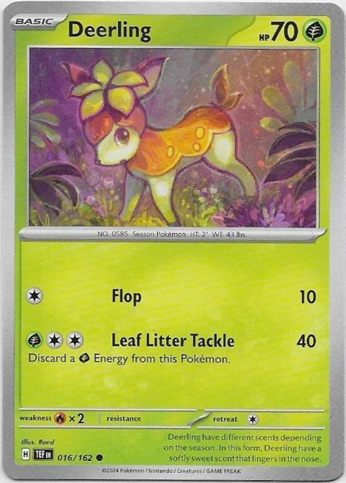 Temporal Forces,  Deerling [common] 16/162, Verzenden, Nieuw, Losse kaart