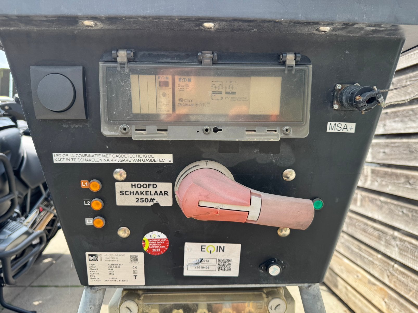 Vello 250A stroomverdeler / hoofdverdeler 400V IP44 (2024), Doe-het-zelf en Verbouw, Elektra en Kabels, Ophalen, Overige typen
