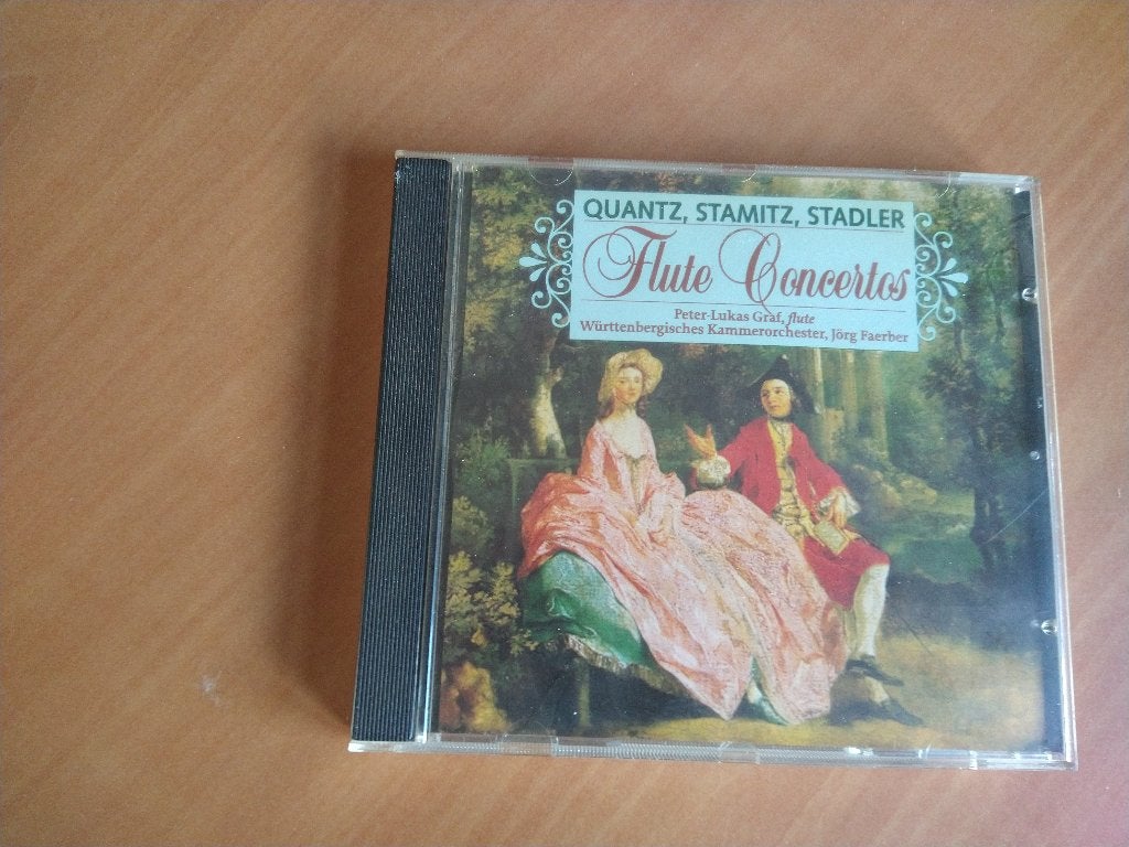 CD Quantz - Stamitz - Stadler. Flute Concertos, Ophalen of Verzenden, Barok, Zo goed als nieuw, Orkest of Ballet