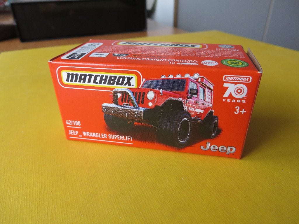 Matchbox Jeep Wrangler, Ophalen of Verzenden, Nieuw, Auto