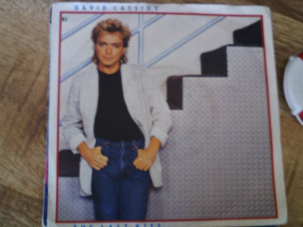 david cassidy - the last kiss  3jul, Cd's en Dvd's, Vinyl Singles, 7 inch, Ophalen of Verzenden, Zo goed als nieuw, Pop