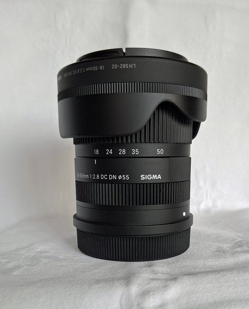 SIGMA 18 - 50 MM F2.8 zoomlens L-mount, Sigma, L-mount, Multi-coated, Overige typen
