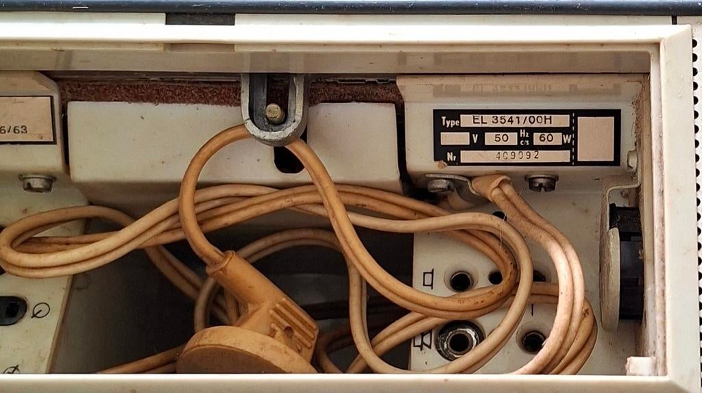 Philips EL 3541/00H Bandrecorder - Collectorsitem, Ophalen, Bandrecorder, Met banden