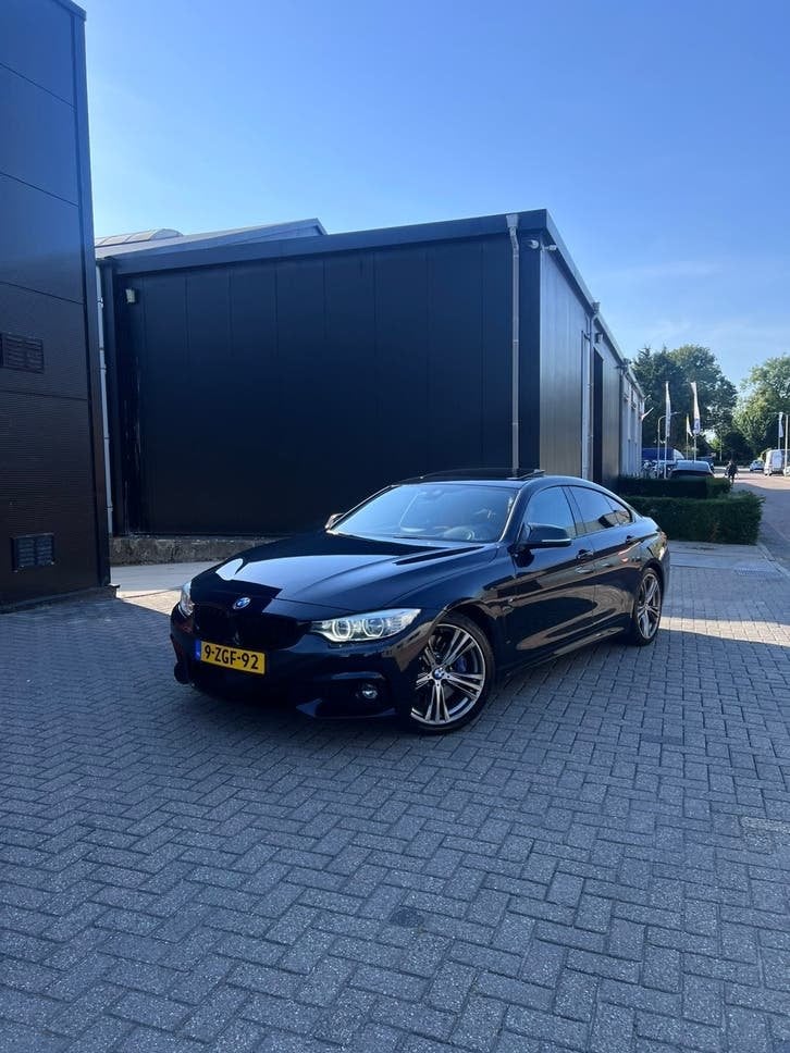 BMW 4-Serie 435IA 3.0 Gran Coupe 2015 Zwart, Achterwielaandrijving, 4-Serie, Zwart, Origineel Nederlands
