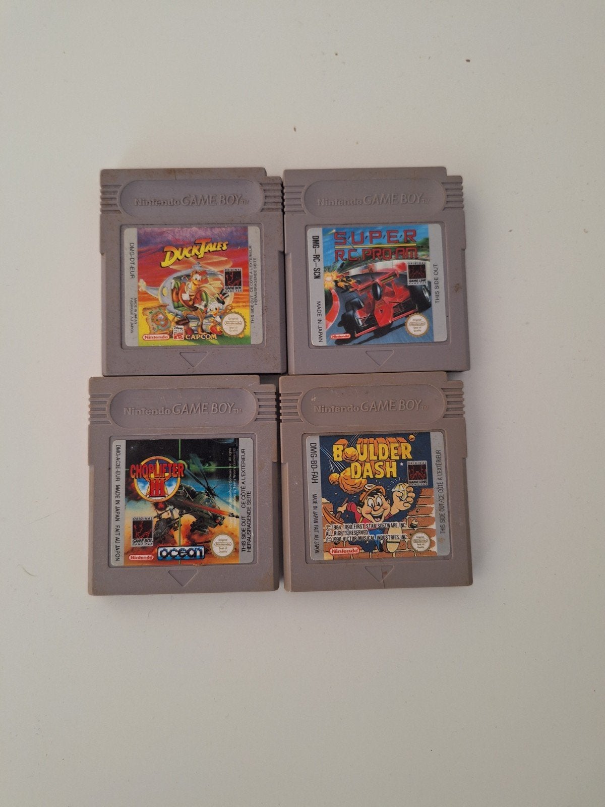 Nintendo Game Boy games: DuckTales en 3 andere., Spelcomputers en Games, Games | Nintendo Game Boy, Avontuur en Actie, Gebruikt
