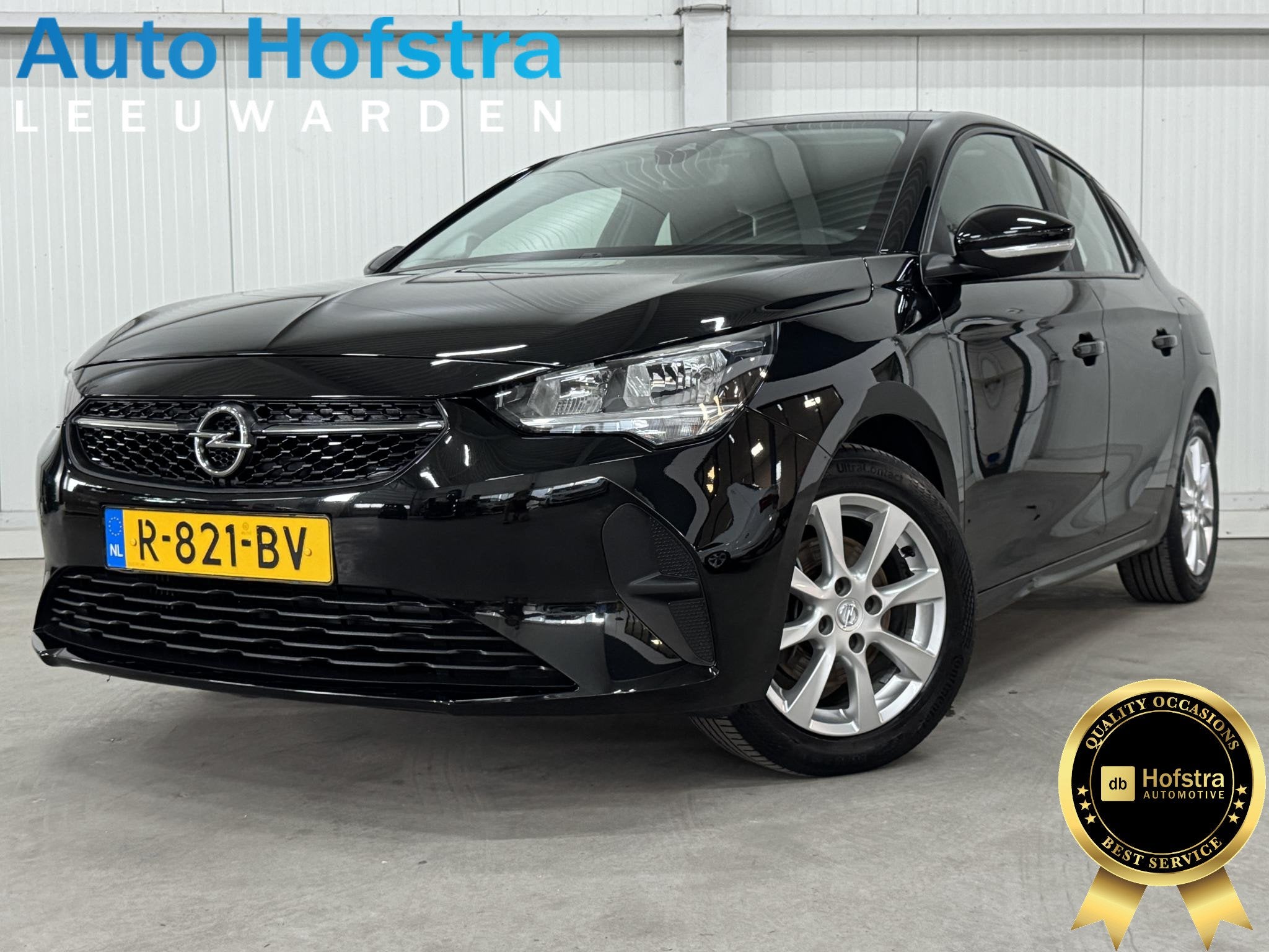 Opel Corsa 1.2 Edition 102 PK TURBO NAVI-VIA-CARPLAY AIRCO C, Auto's, Voorwielaandrijving, Stof, Gebruikt, Handgeschakeld