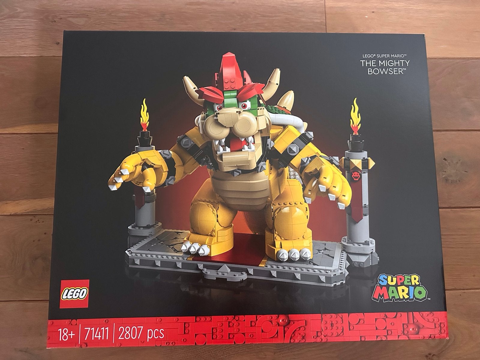 Lego 71411 Super Mario The Mighty Bowser NIEUW geseald, Overige thema's, Lego, Nieuw, Ophalen of Verzenden