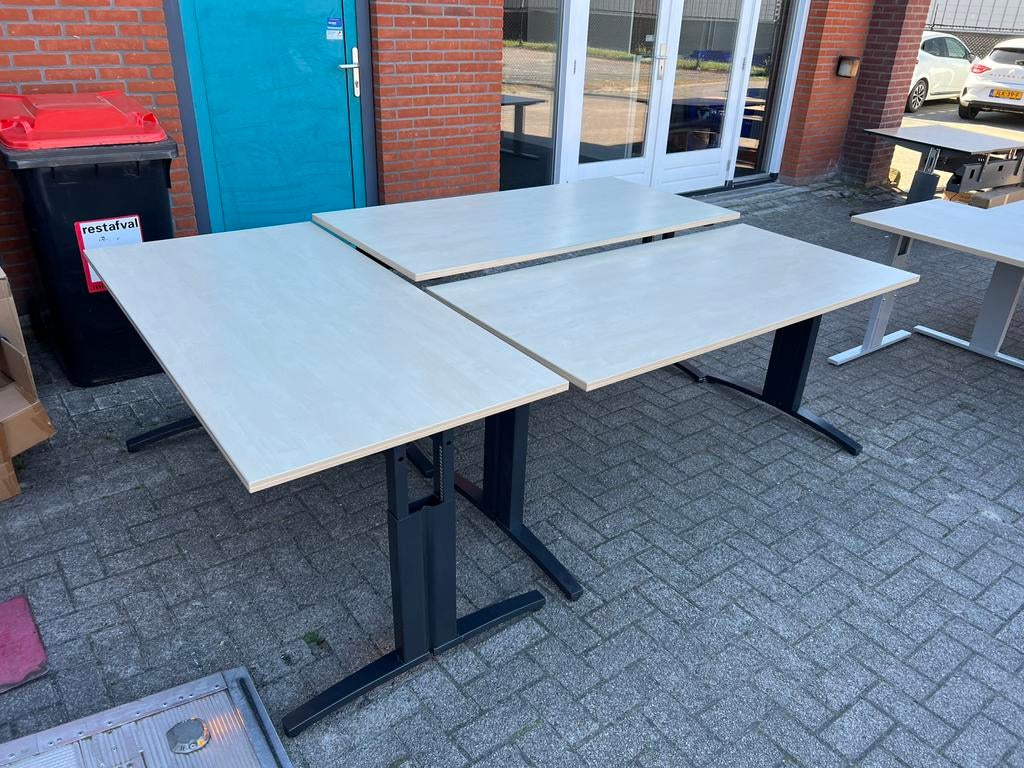 Partij 5x bureau 160x80, Ophalen of Verzenden, Zo goed als nieuw
