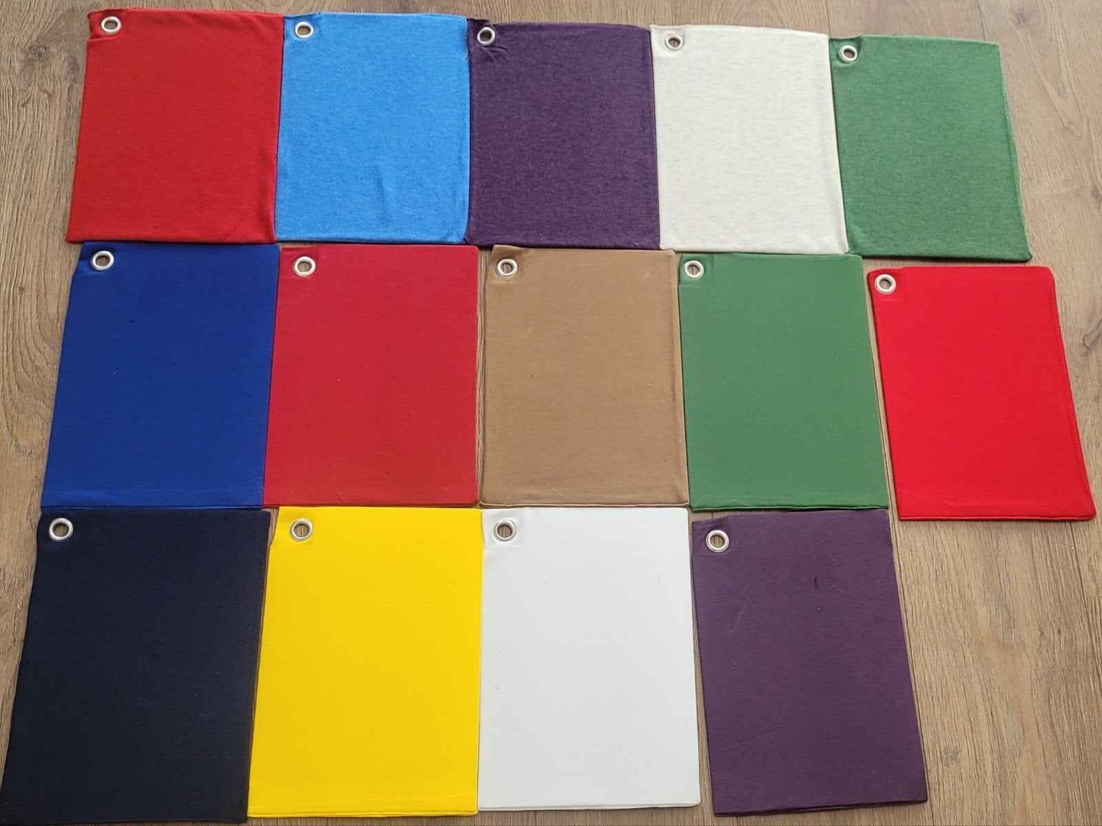 Stofstalen set - Diverse kleuren en materialen, Ophalen, Overige materialen, Gebruikt, Meerkleurig