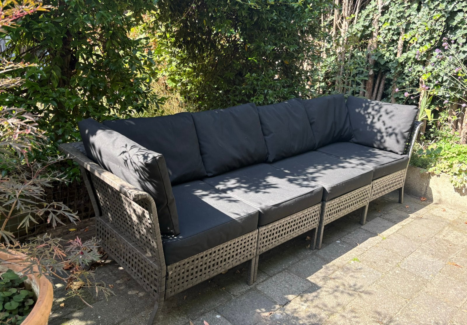 IKEA KUNGSHOLMEN loungebank voor in de tuin, Tuin en Terras, Ophalen, Gebruikt, Kunststof