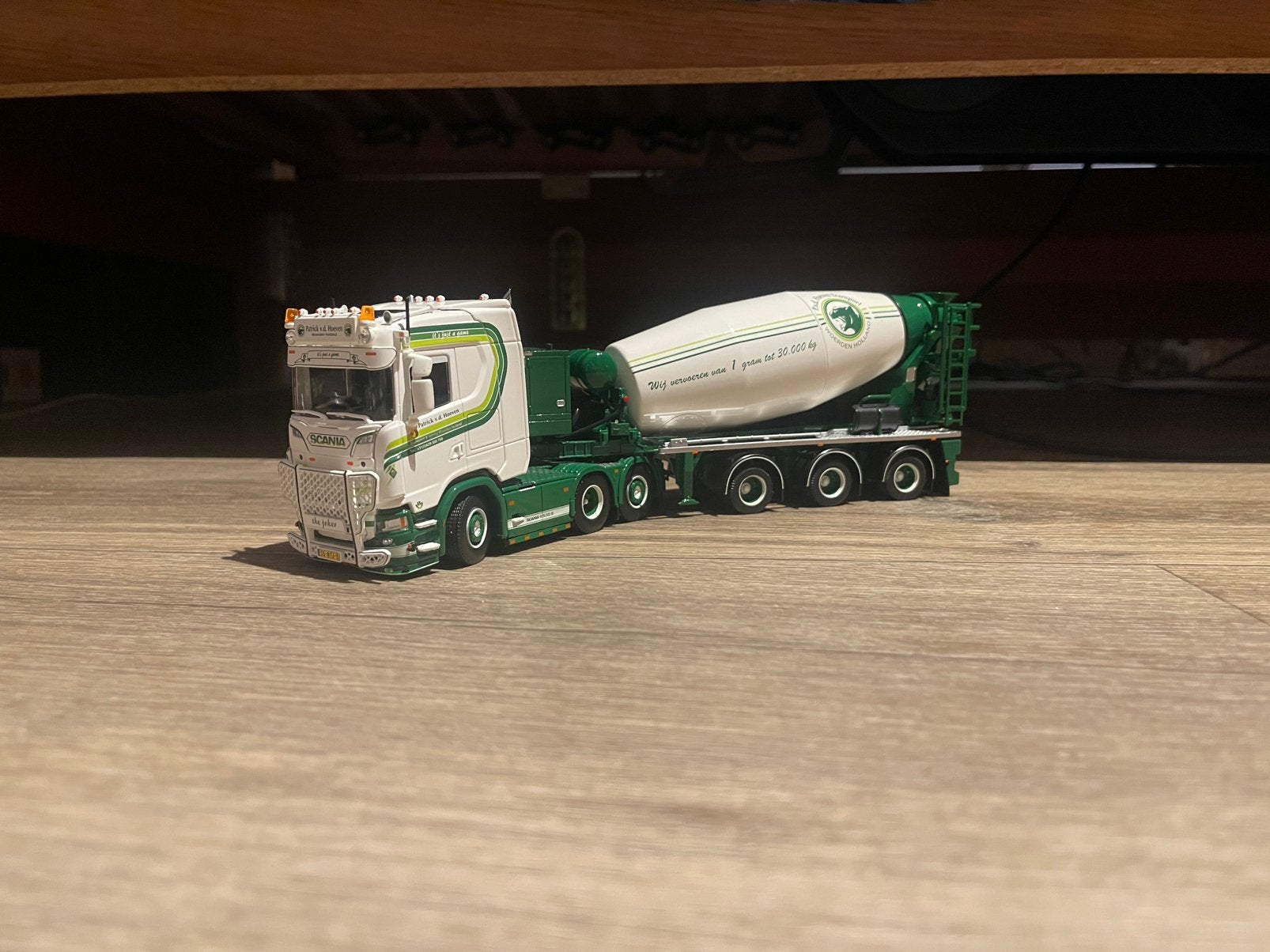 Tekno Patrick vd Hoeven mixer, Hobby en Vrije tijd, Ophalen, Zo goed als nieuw, Bus of Vrachtwagen, Tekno