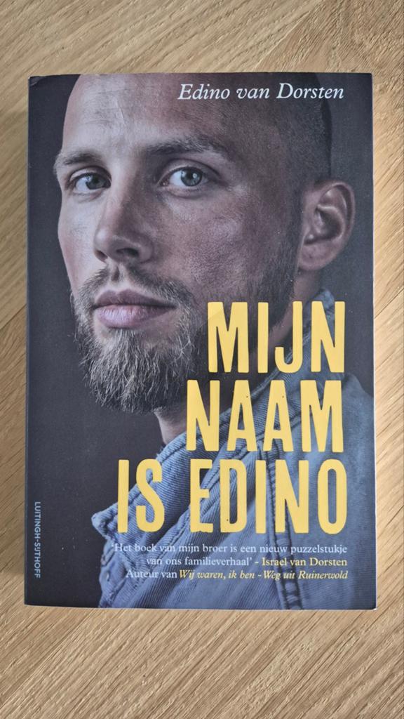 Mijn Naam is Edino - Edino van Dorsten, Boeken, Biografieën, Ophalen of Verzenden, Zo goed als nieuw