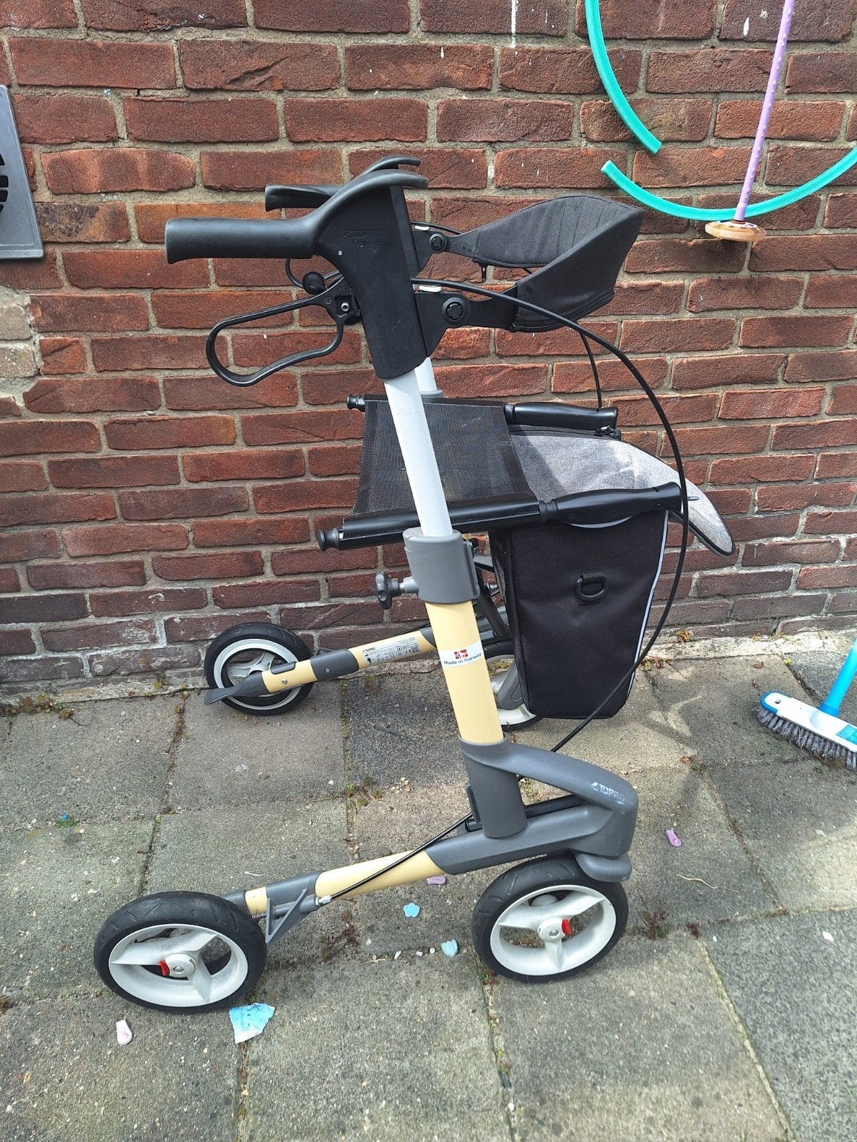 Topro Troja 5G rollator compleet en inklapbaar, Diversen, Ophalen, Gebruikt
