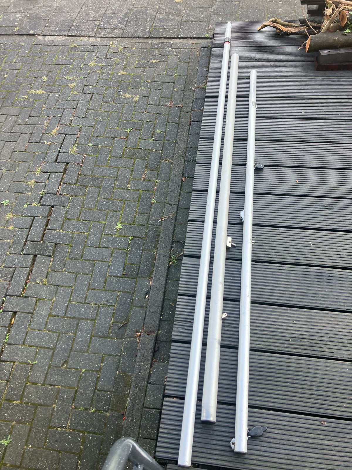 Bovenmast en ondermast en giek Laser, Ophalen, Gebruikt, Toebehoren, Minder dan 15 m²