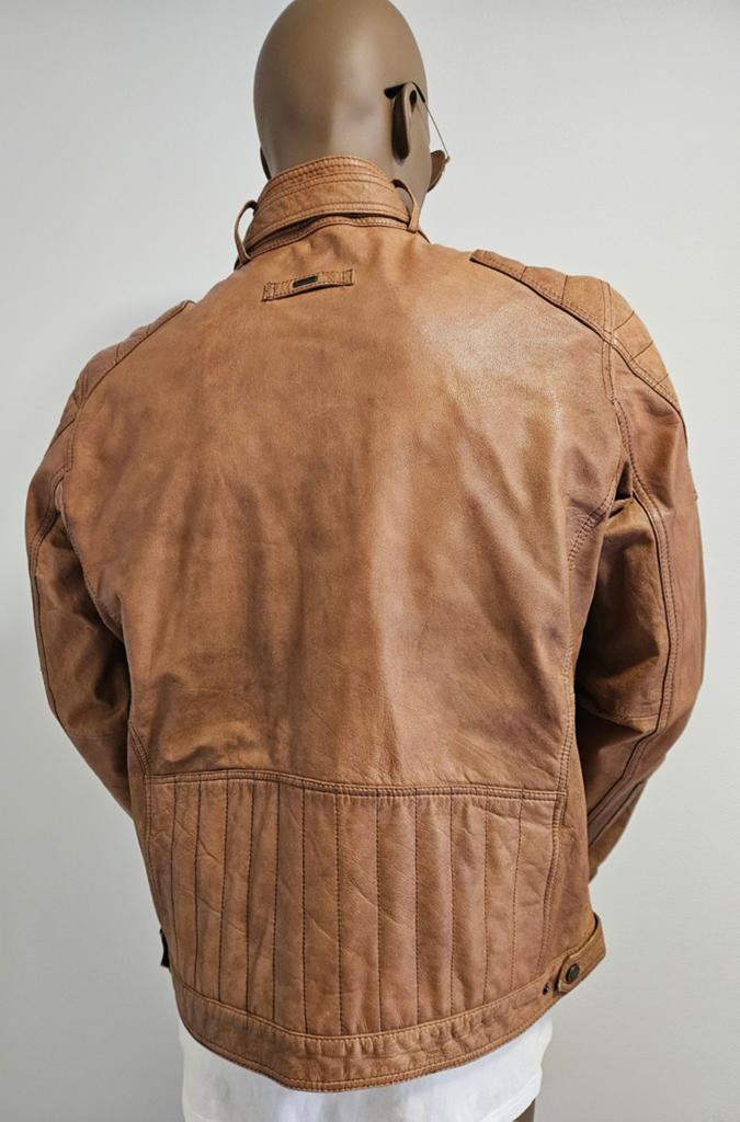 Vanguard /PME cognac kleurige leren tussen jas (M +XXL ), Overige kleuren, ., Overige maten, Ophalen of Verzenden