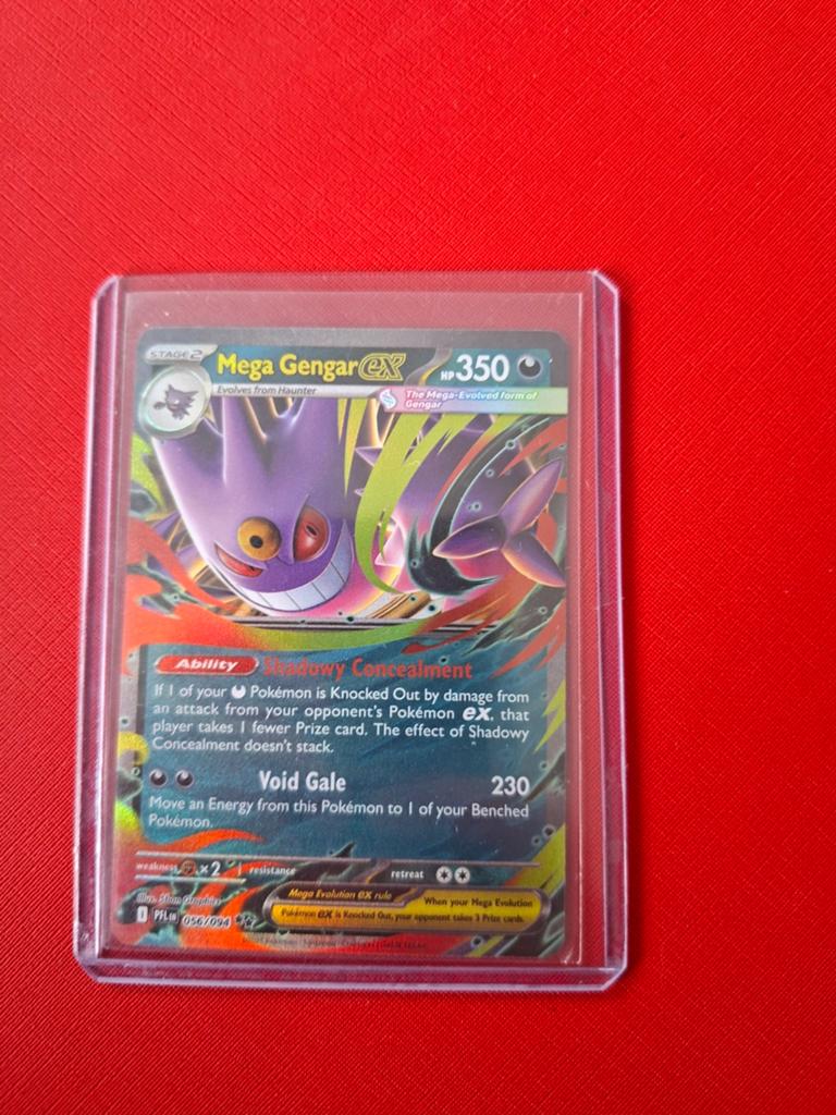 Pokémon Mega Gengar EX 056/098 XY Ancient Origins, Ophalen of Verzenden, Zo goed als nieuw, Losse kaart