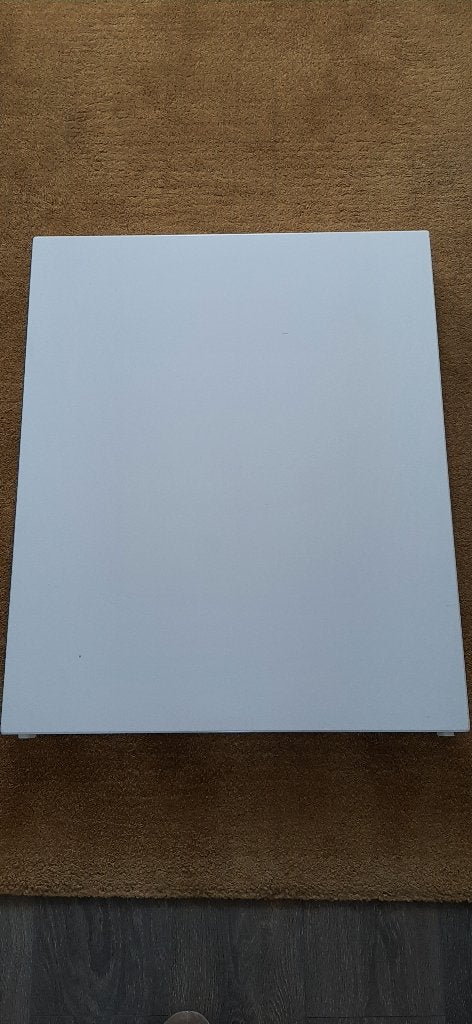 babybedje 65 x 80 x 120 wit gelakt hoogglans, Ophalen, Zo goed als nieuw, Minder dan 140 cm, Matras