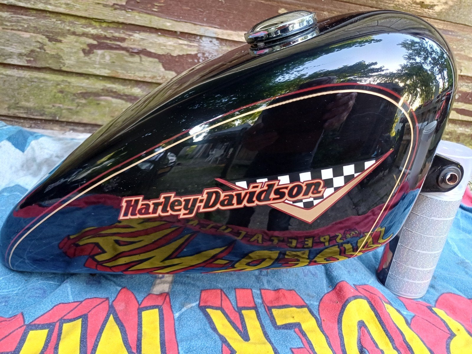 Originele Sporster tank, Ophalen of Verzenden, Gebruikt