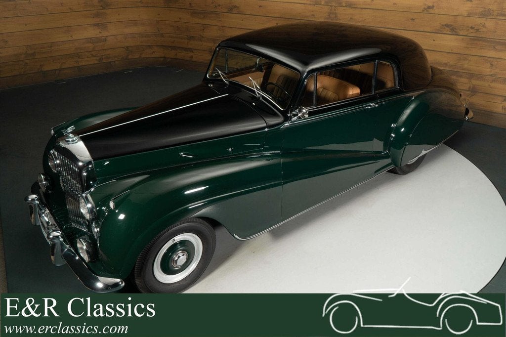 Bentley R-Type Park Ward LHD Coupé | 1954, Auto's, Lederen bekleding, Achterwielaandrijving, Beige, Overige carrosserieën