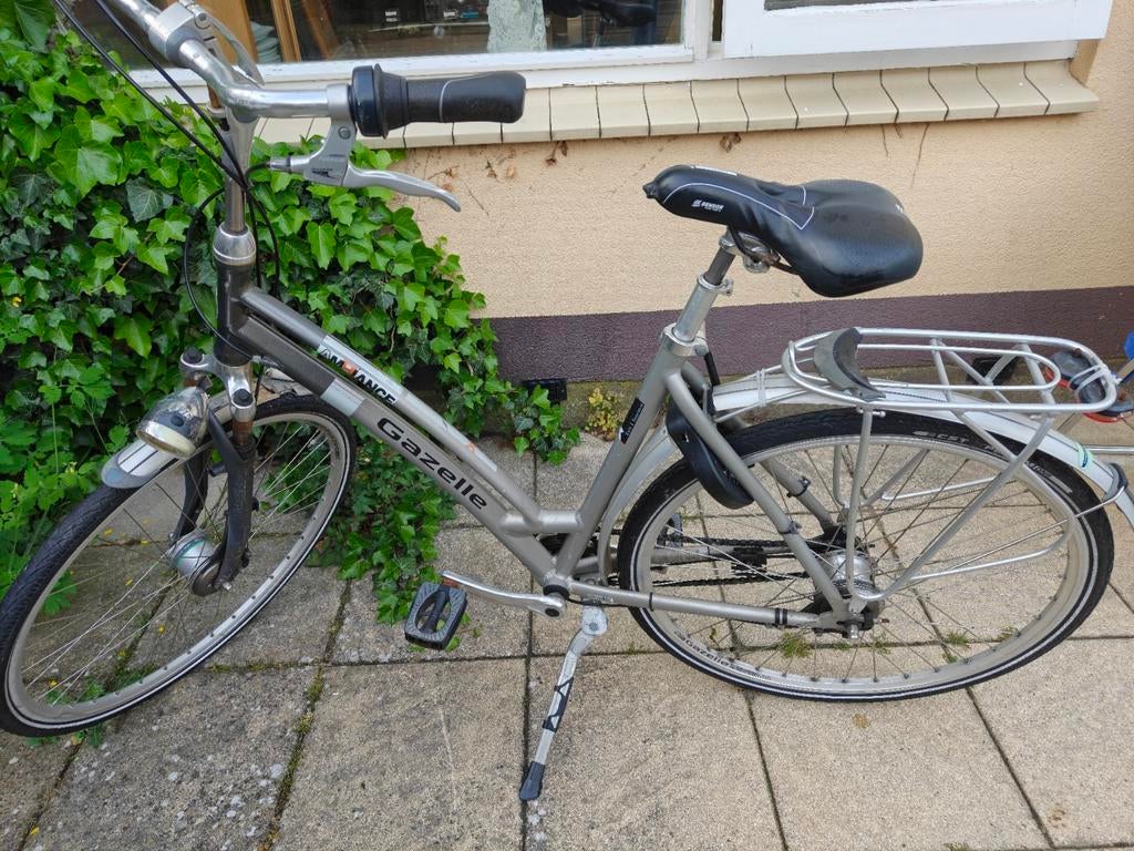 Fiets Gazelle, Fietsen en Brommers, Versnellingen, Ophalen of Verzenden, Zo goed als nieuw, Schijfrem