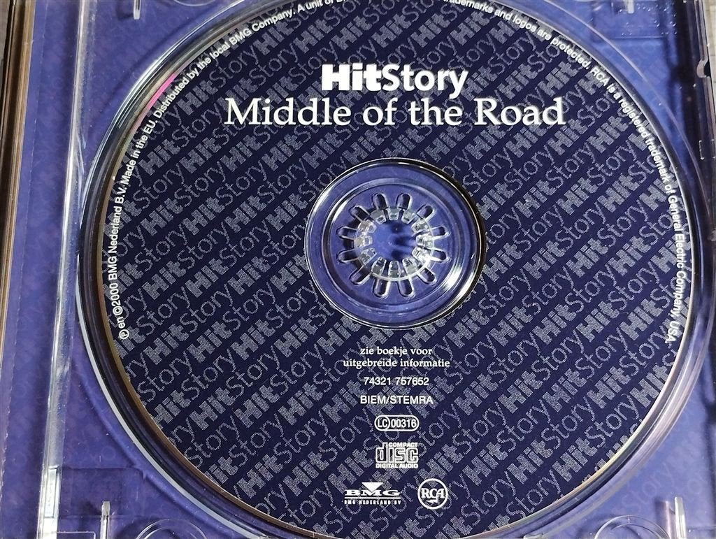 Middle Of The Road - HitStory, Ophalen of Verzenden, Zo goed als nieuw