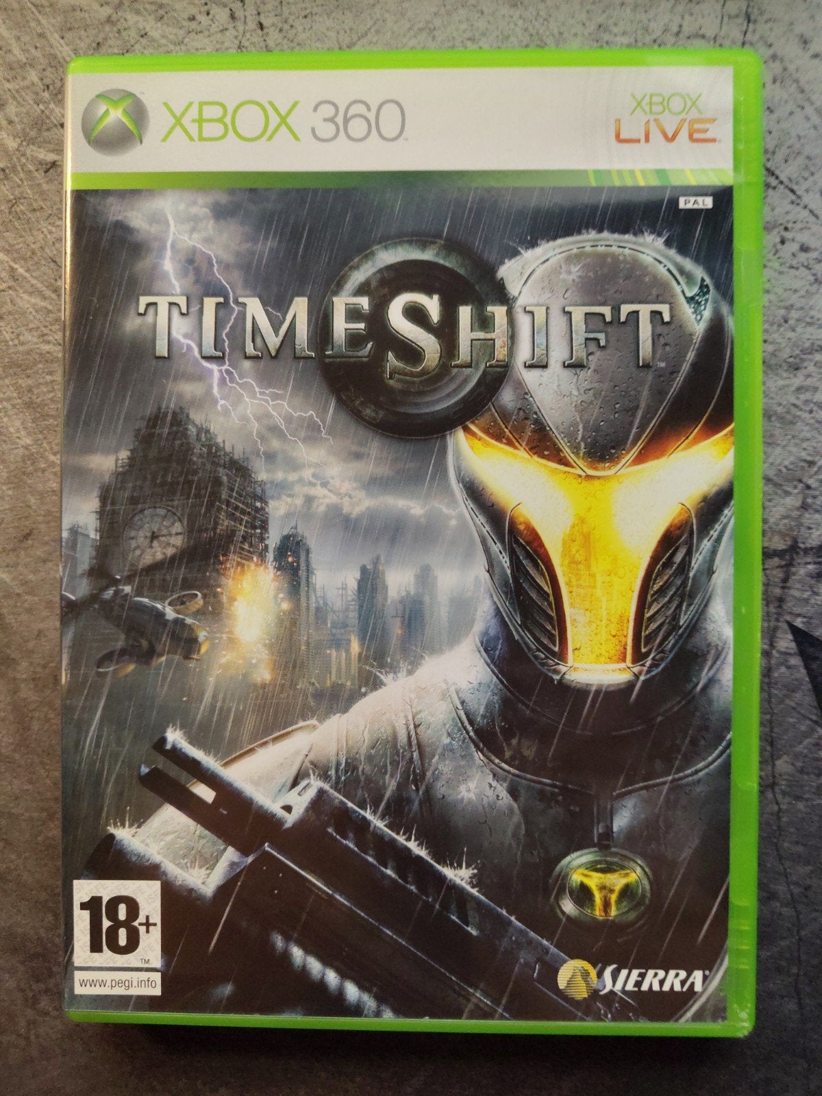 Timeshift - Xbox 360 - CIB, Gebruikt, Vanaf 18 jaar, 1 speler, Racen en Vliegen
