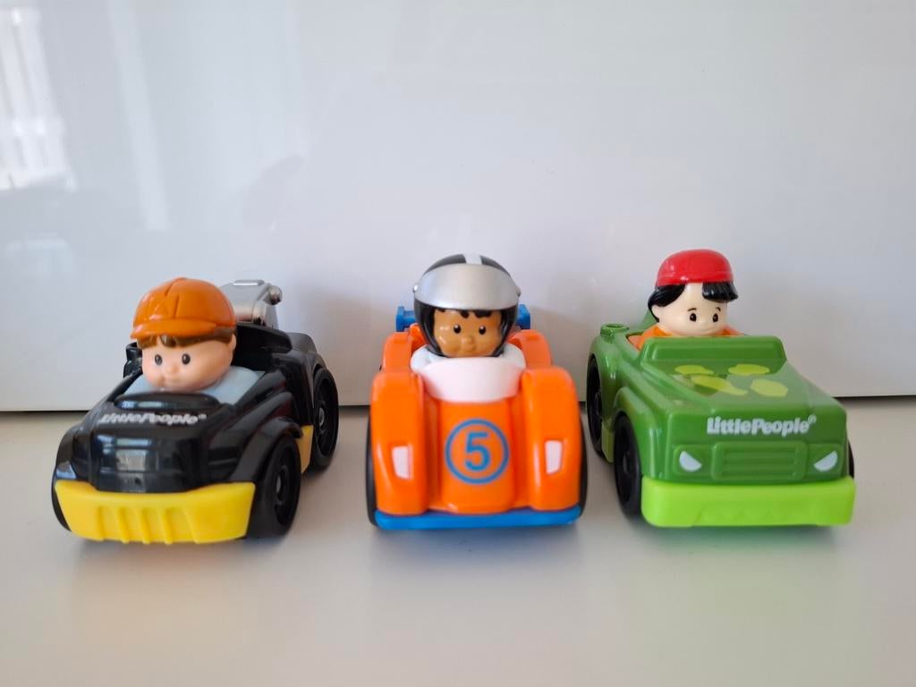 Fisher-Price Little People Raceauto's en Voertuigen Set, Ophalen of Verzenden, Zo goed als nieuw