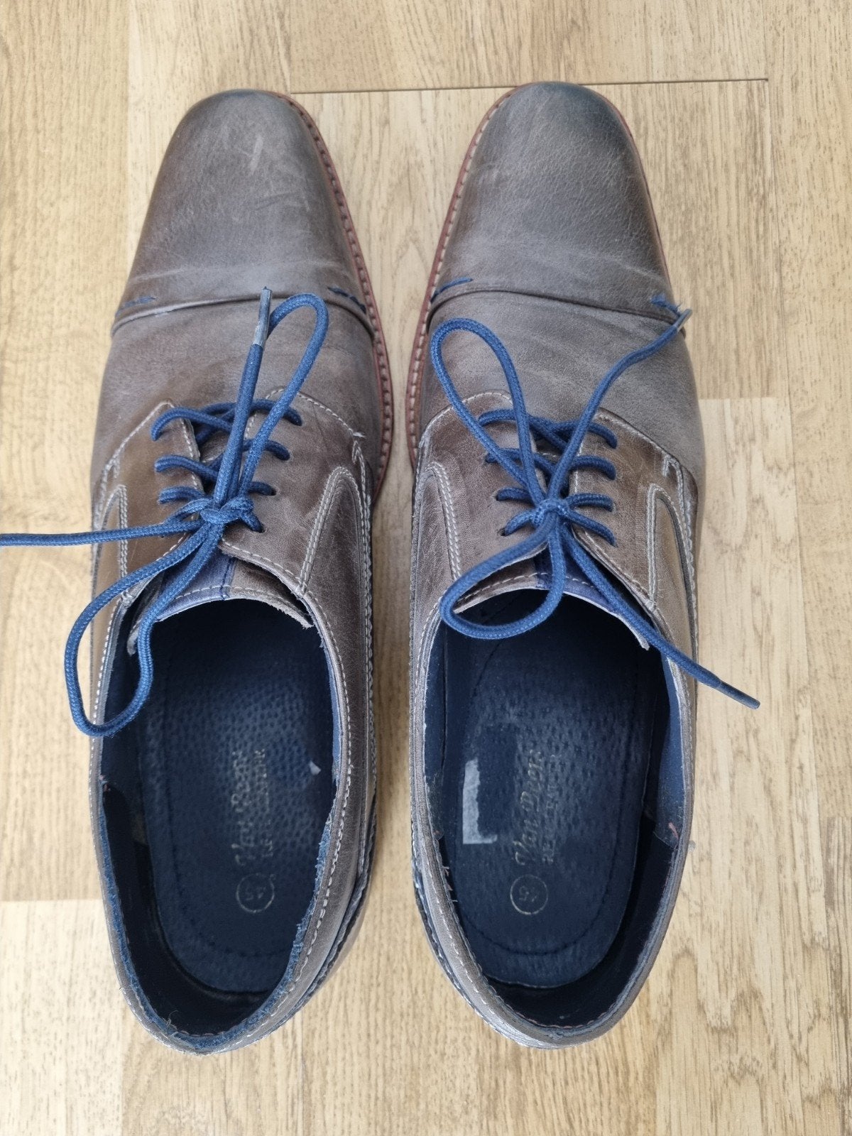 Stijlvolle herenschoenen - Maat 45 Van Beers, Kleding | Heren, Schoenen, Ophalen of Verzenden, Gedragen, Overige kleuren