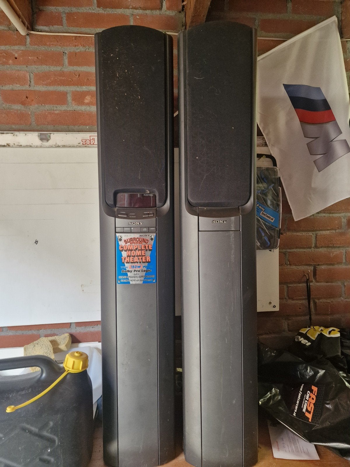Sony SAVA-27 Surround Speaker Home Theater Systeem, Ophalen, 70 watt of meer, Overige spelers, Sony