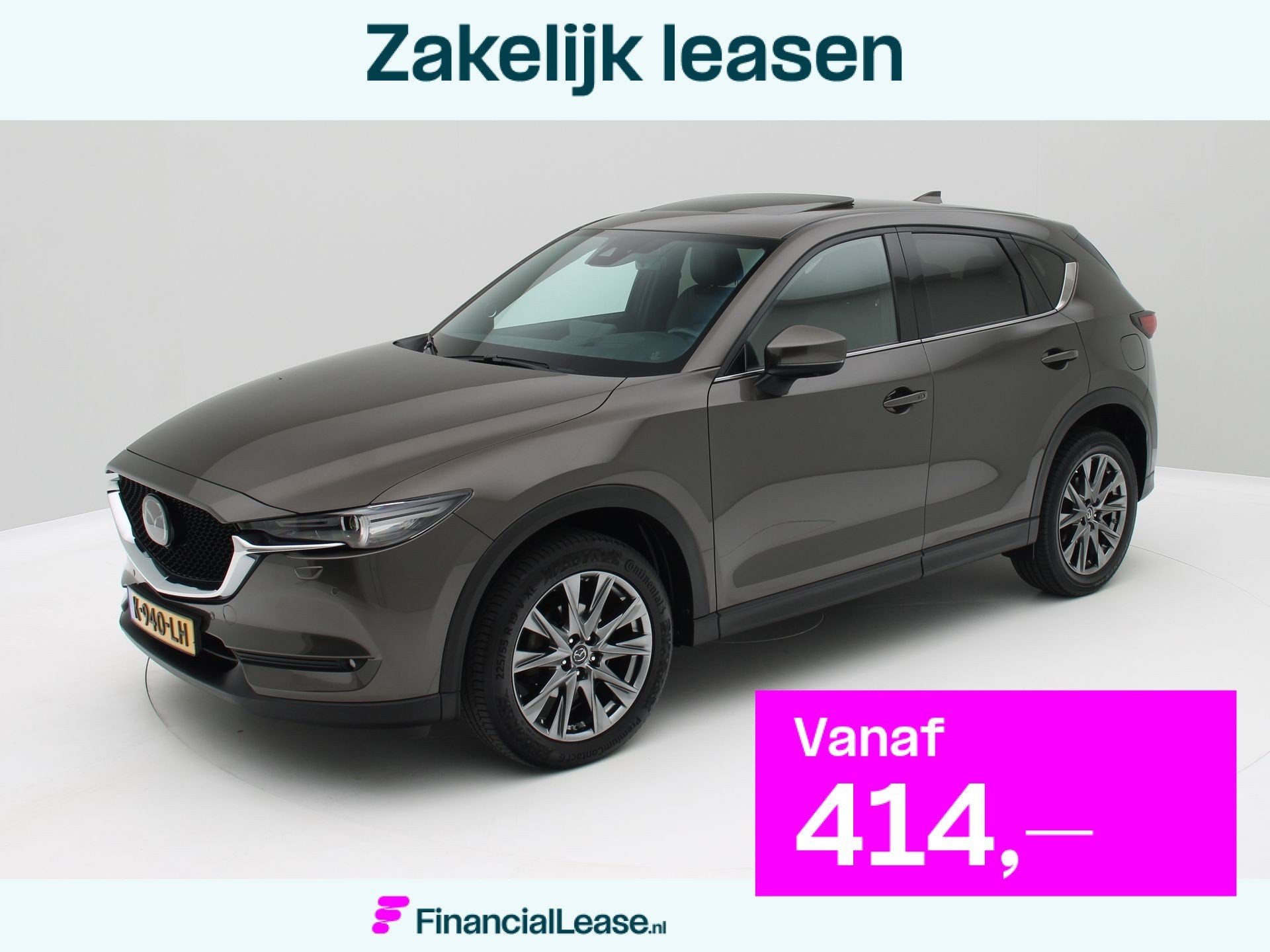 Mazda CX-5 2.0 SkyActiv-G 165 Signature Open dak / Leder / O, 15 km/l, Gebruikt, Euro 6, Adaptive Cruise Control