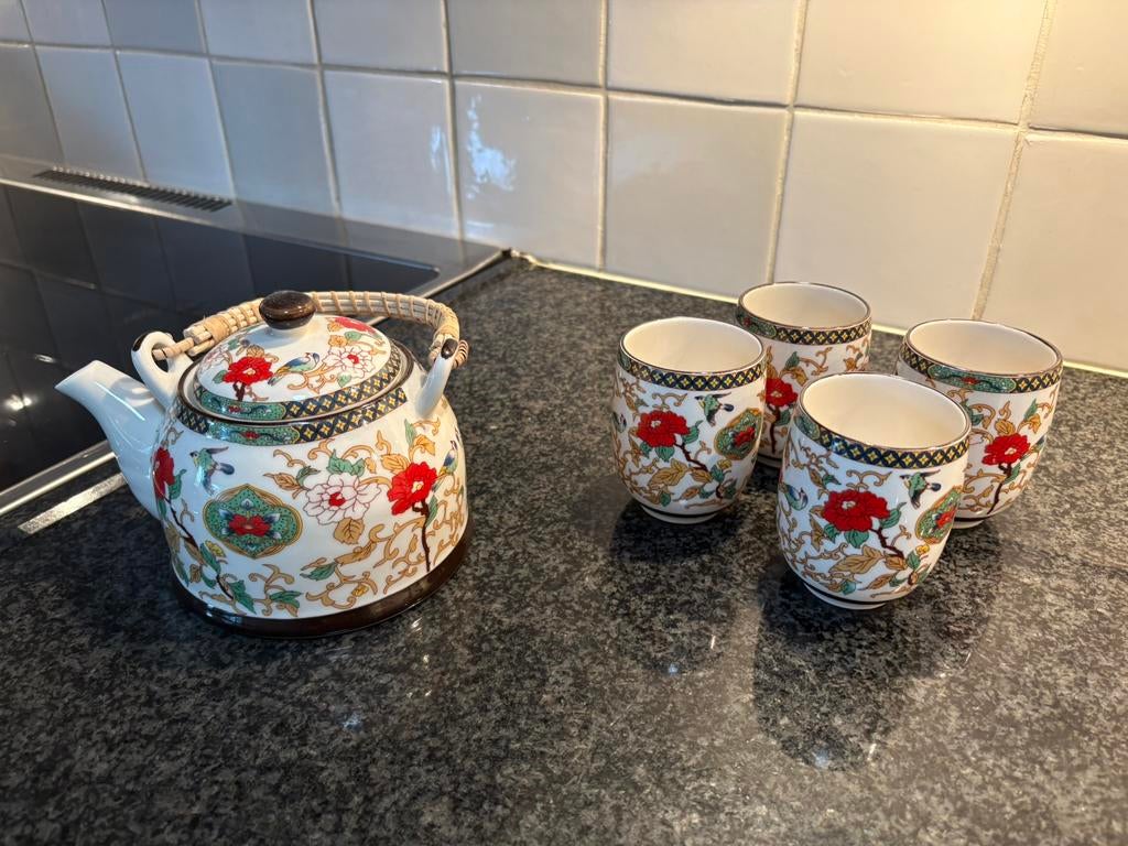 Chinees theeservies, Ophalen