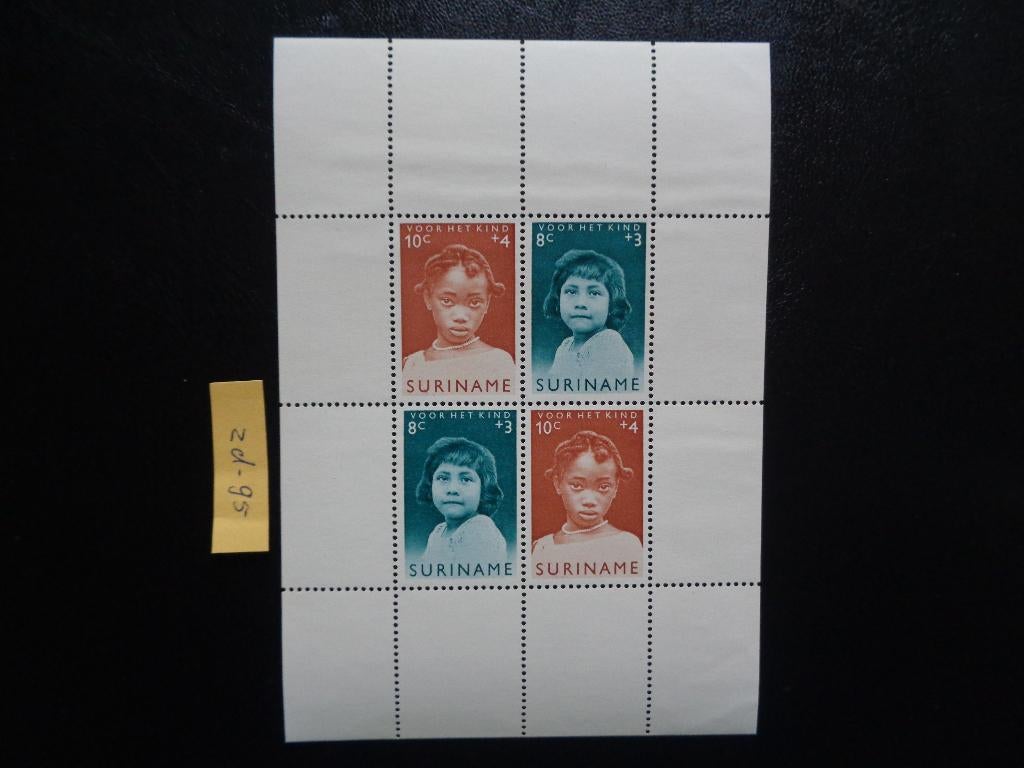 suriname - vel kinderzegels / postfris 1963 (zd-95), Postzegels en Munten, Postzegels | Suriname, Ophalen of Verzenden, Postfris