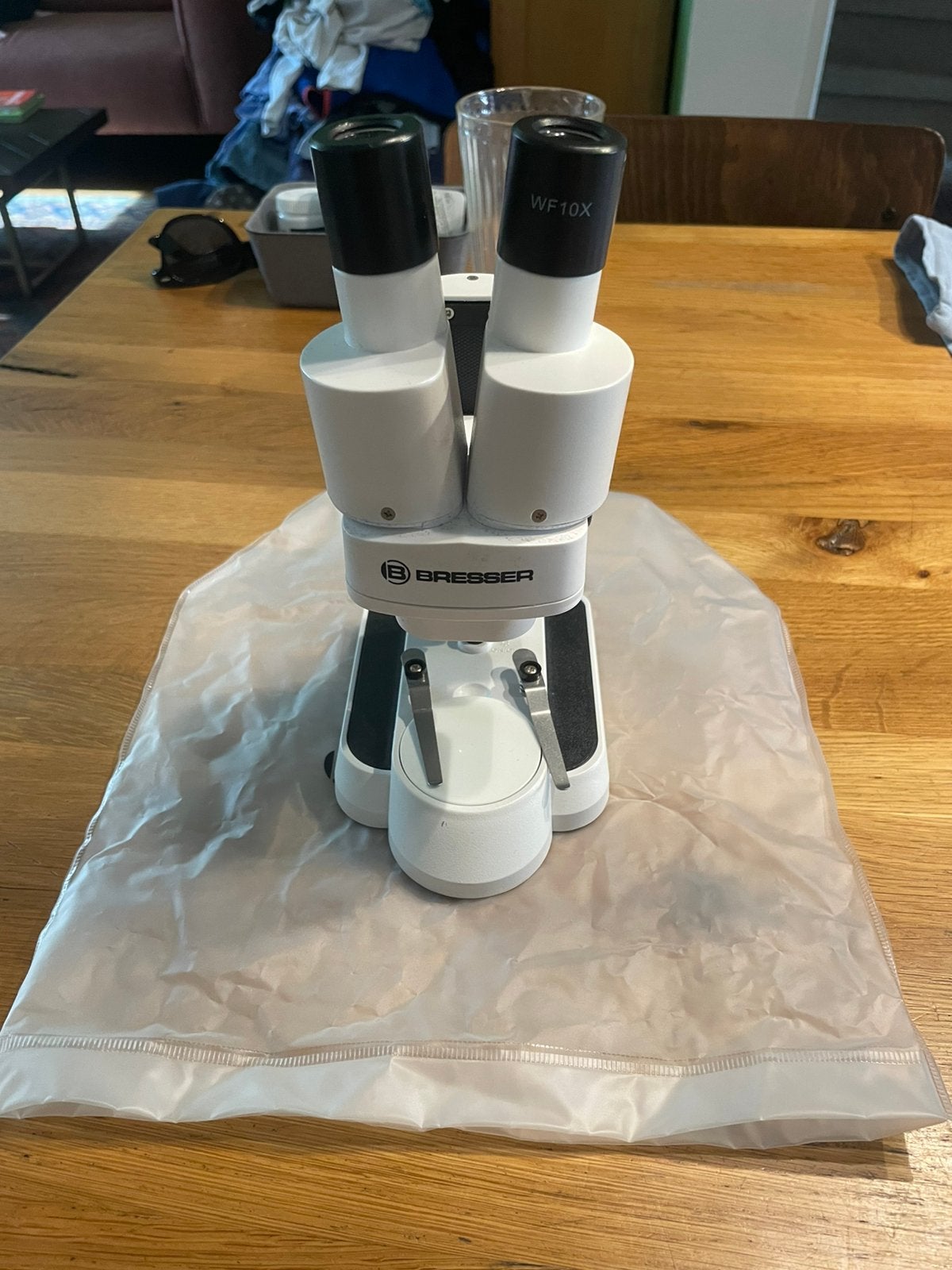 Microscoop met collectie stenen, Ophalen of Verzenden, Zo goed als nieuw, Vergrootglas of Loep