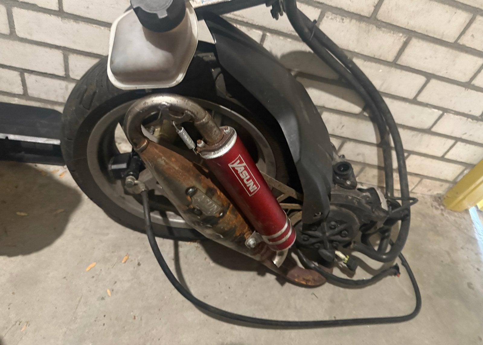Aprilia SR 70cc Malossi blok met Yasuni uitlaat, Ophalen, Gebruikt, Blok, Aprilia