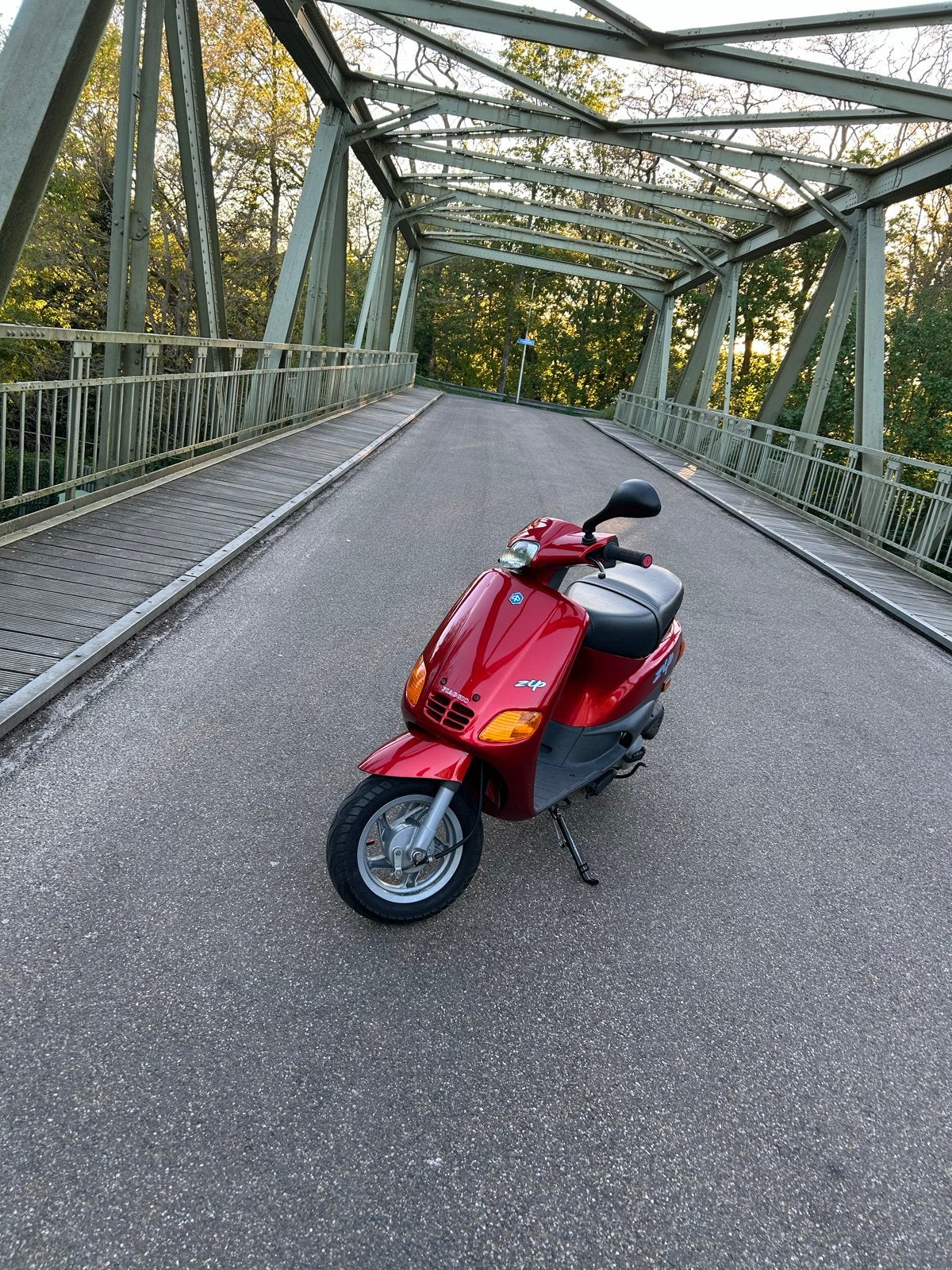 Kappenset Piaggio Zip Type 1/2/3 - Rood, Ophalen, Gebruikt, Kap, Piaggio