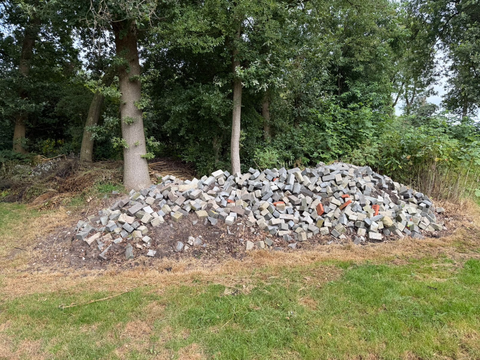 Partij betonklinkers te koop!, Tuin en Terras, Ophalen, Gebruikt, Klinkers, 10 m² of meer