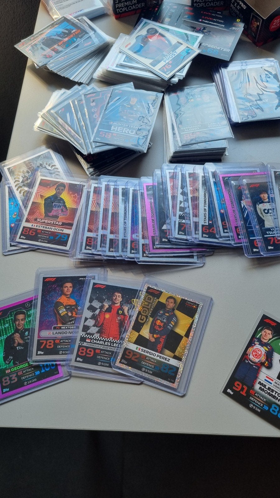 Formule 1 Topps Chrome Kaarten - Diverse Coureurs, Ophalen