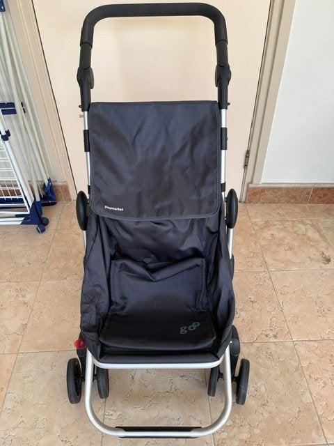 Boodschappen trolley, Sieraden, Tassen en Uiterlijk, Tassen | Reistassen en Weekendtassen, 30 cm of meer, Gebruikt, Minder dan 40 cm