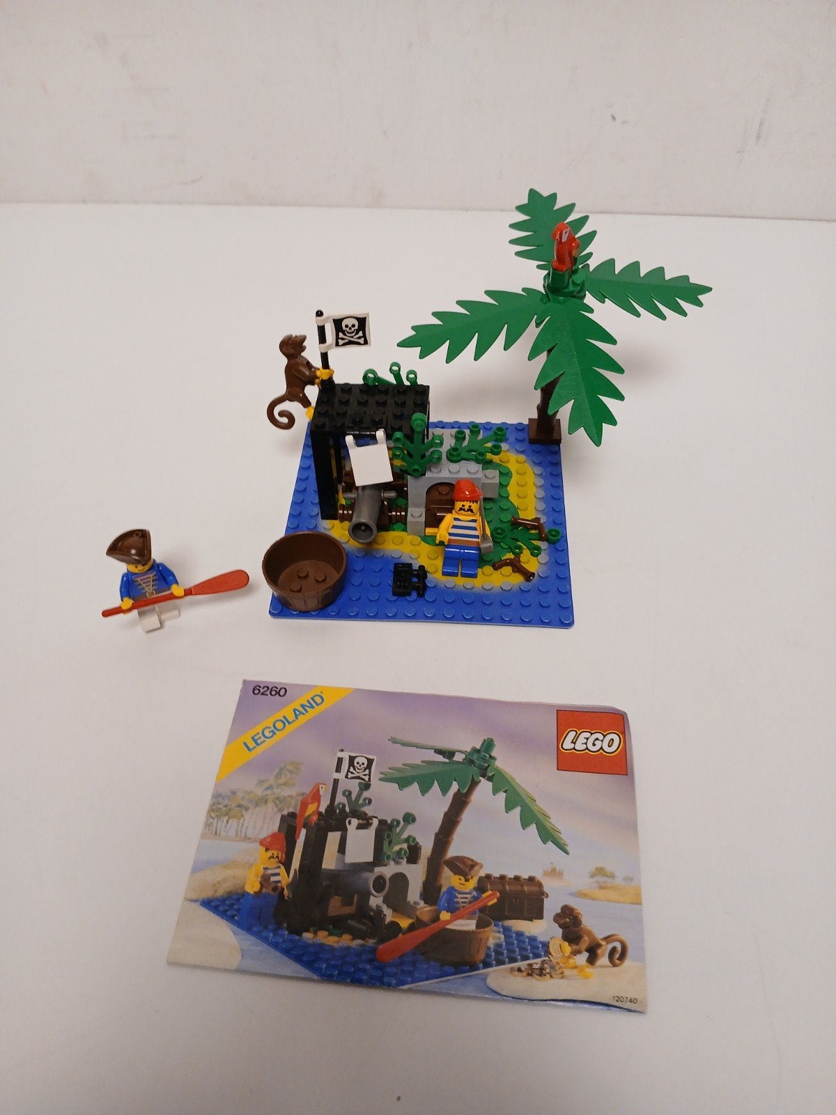 vintage lego pirates lego 6260 piraten eiland, Ophalen of Verzenden