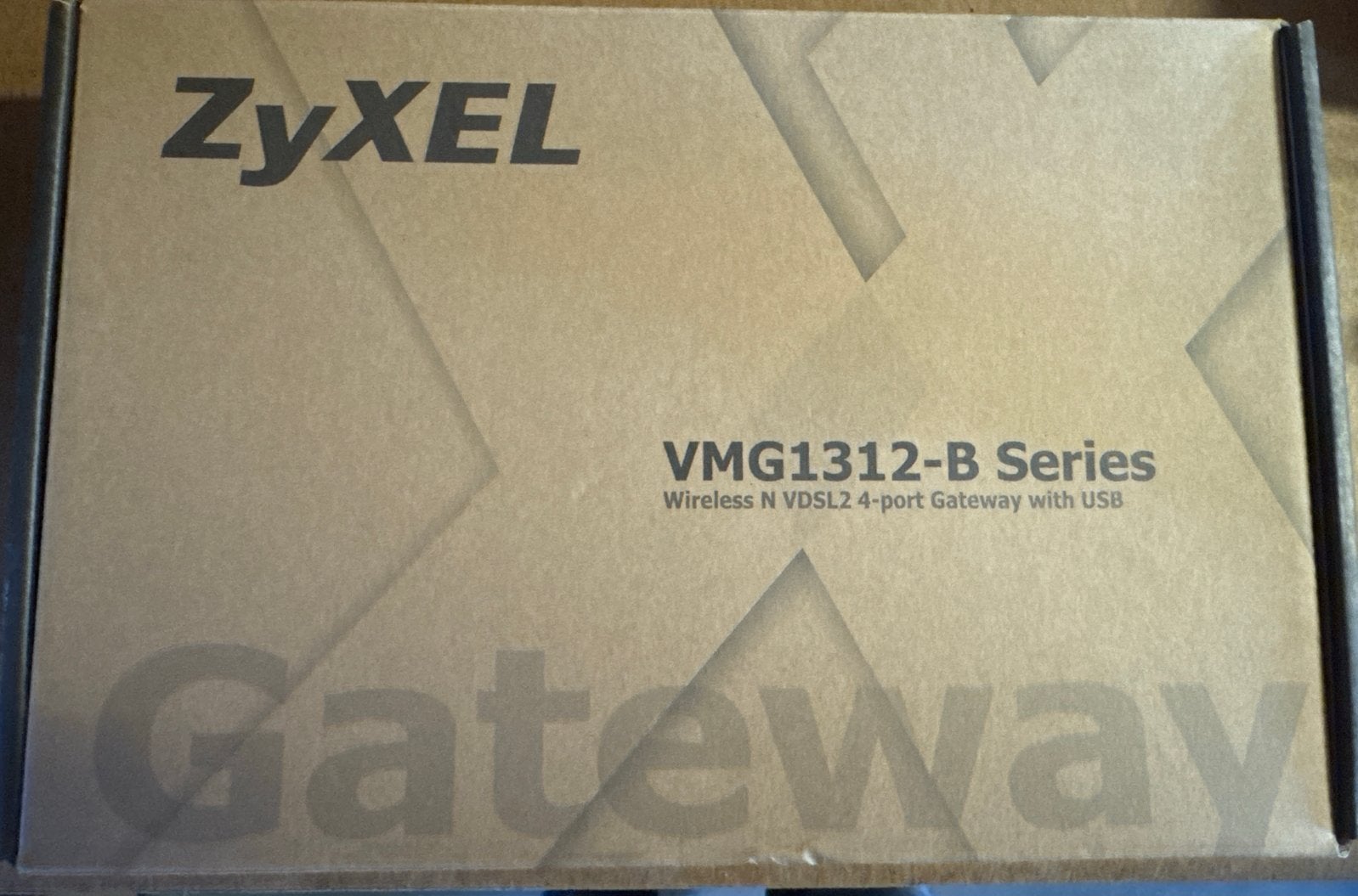 Zyxel VMG1312-B Series Wireless N VDSL2 4-poorts Gateway, Ophalen, Nieuw, Router met modem