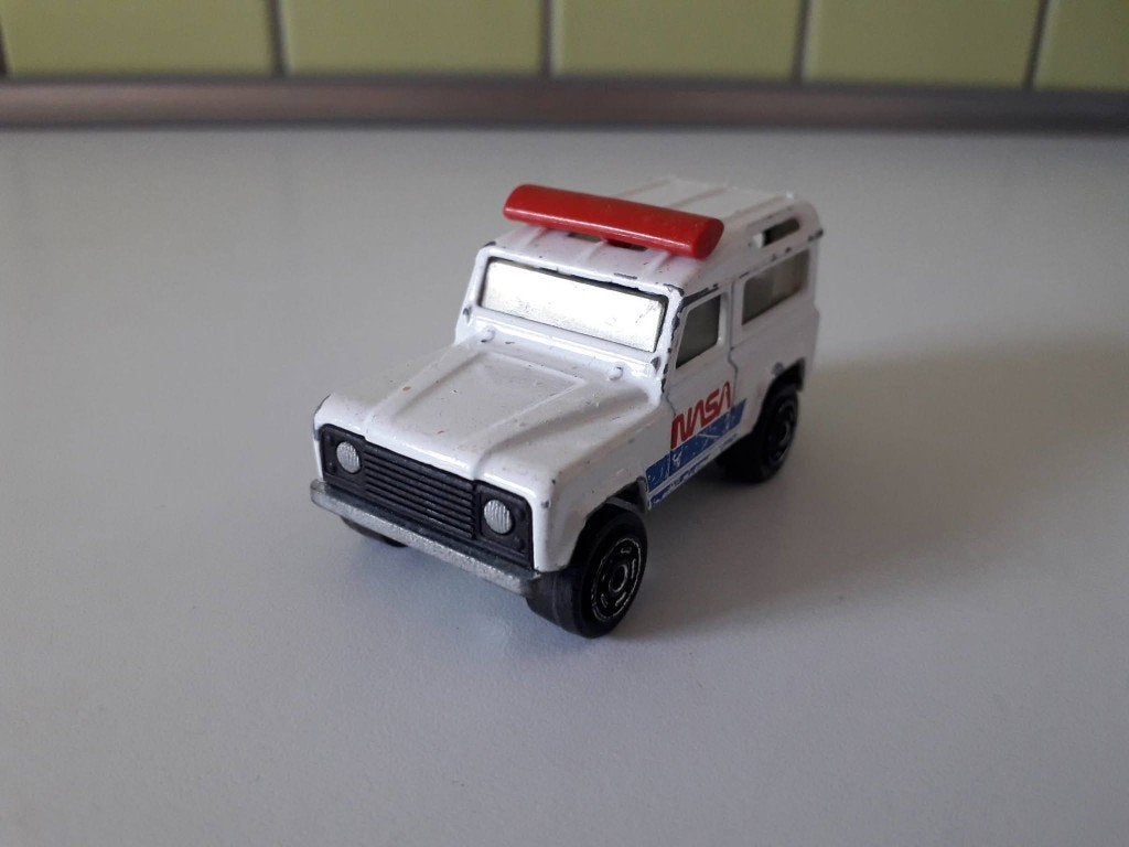 land rover           majorette           nasa, Ophalen of Verzenden, Gebruikt, Auto